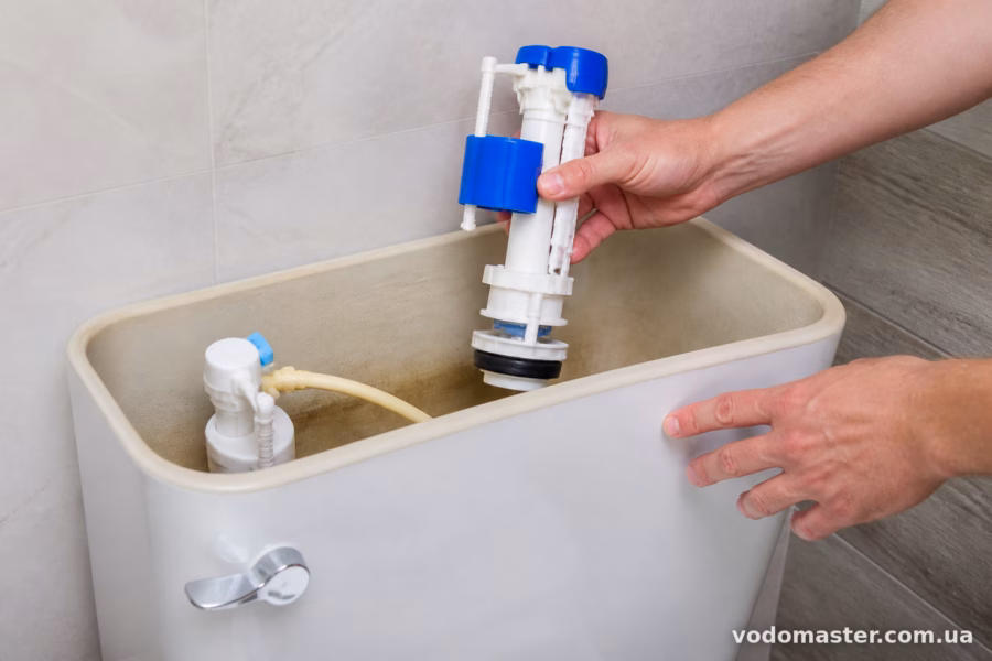 Типи арматури: бокова чи нижня подача води